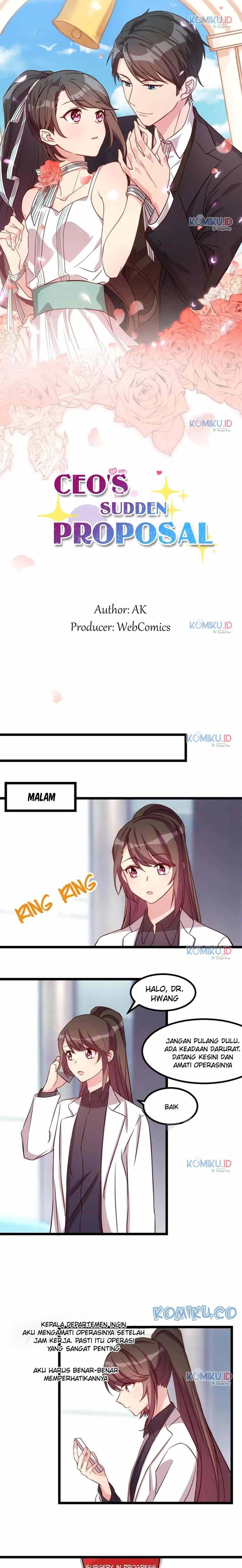 CEO’s Sudden Proposal Chapter 80 Gambar 1